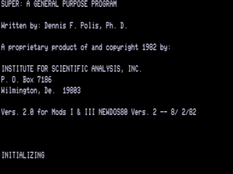 Screen shot
